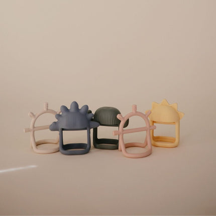 TEETHER NO - DROP Roze - Mushie - Babywinkel - 840355801354