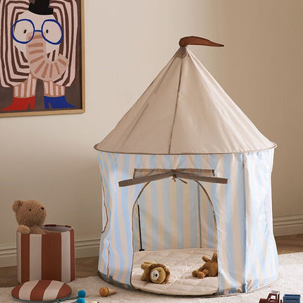 Tent stripe light blue koop je bij Babywinkel