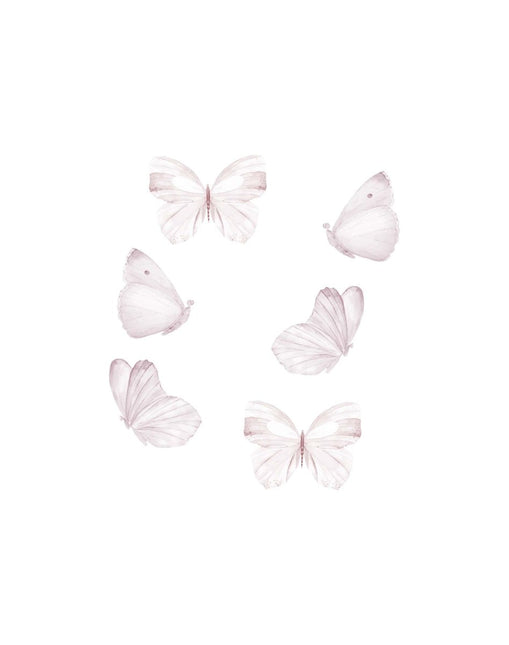 That's Mine Muursticker Butterflies 6 Stuks White koop je bij Babywinkel