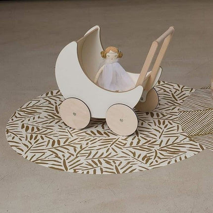 Toddlekind Vloerkleed Leaves Sand koop je bij Babywinkel
