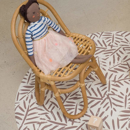 Toddlekind Vloerkleed Leaves Sea Shell - Babywinkel - 4260620339539