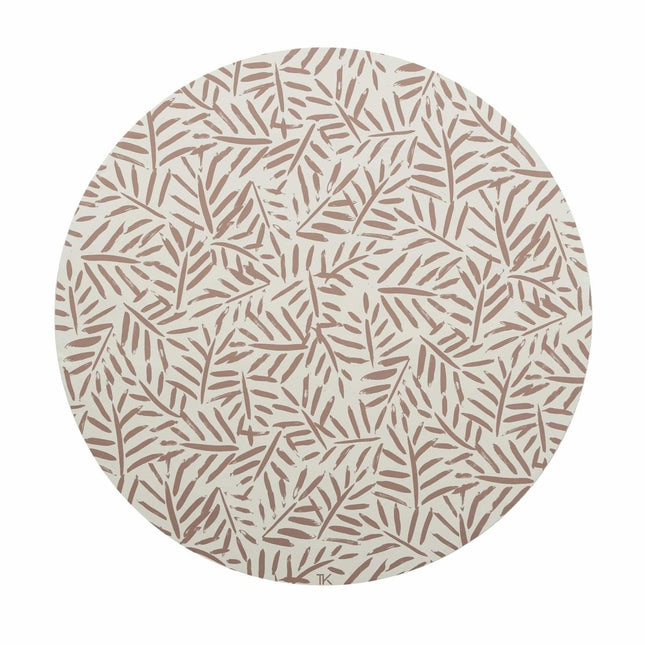 Toddlekind Vloerkleed Leaves Sea Shell - Babywinkel - 4260620339539