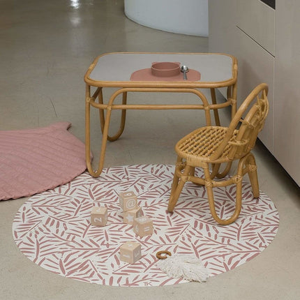 Toddlekind Vloerkleed Leaves Sea Shell - Babywinkel - 4260620339539