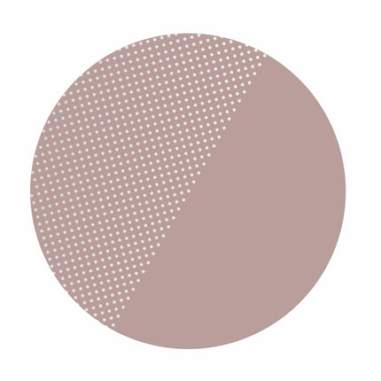 Toddlekind Vloerkleed Spotted Dusky Rose - Toddlekind - Babywinkel - 4260620339652