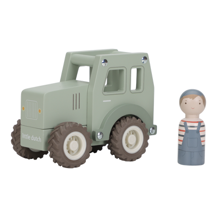 Little Dutch Houten Tractor