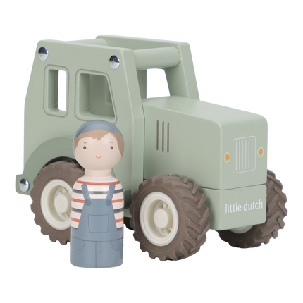 Little Dutch Houten Tractor