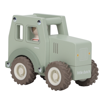 Little Dutch Houten Tractor