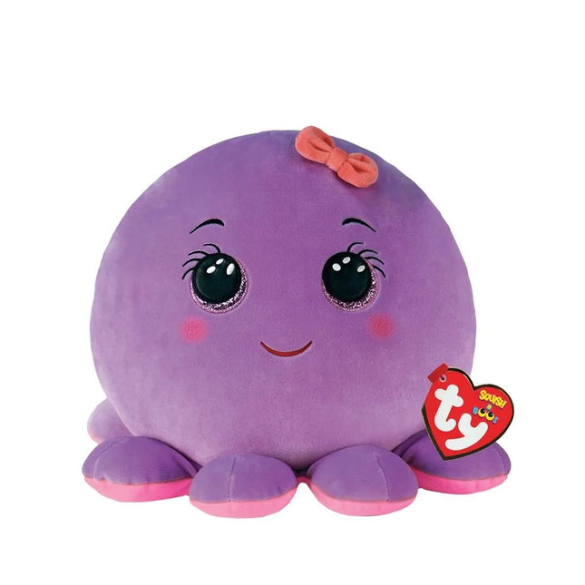 Ty Knuffel Octavia Purple Octopus 20Cm - Babywinkel - 008421392421