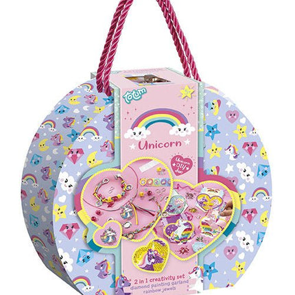 Unicorn 2 In 1 Knutselkoffer - Babywinkel - 8714274071506