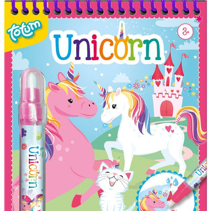 Unicorn Kleurboek Met Water - Babywinkel - 8714274025806