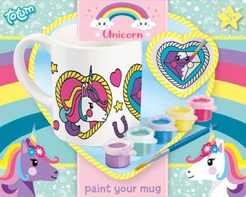 Unicorn Knutselset Mok Verven - Babywinkel - 8714274072121