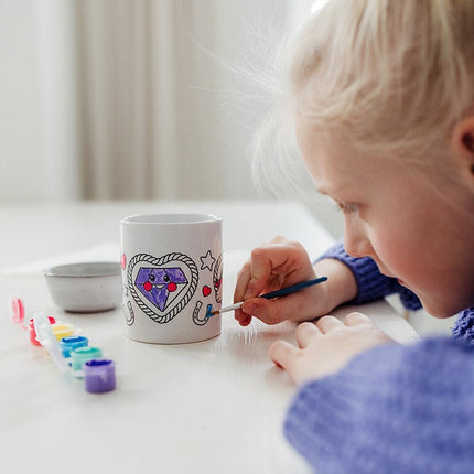 Unicorn Knutselset Mok Verven - Babywinkel - 8714274072121