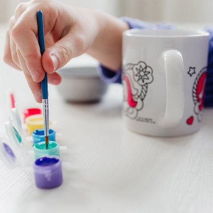 Unicorn Knutselset Mok Verven - Babywinkel - 8714274072121