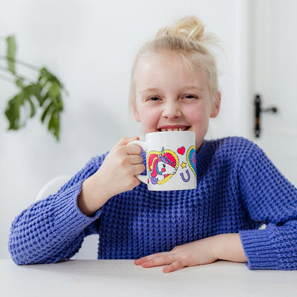 Unicorn Knutselset Mok Verven - Babywinkel - 8714274072121