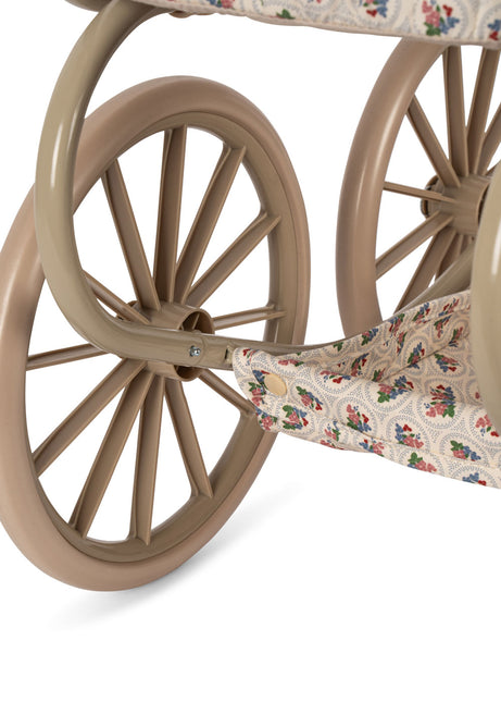 Konges Slojd Poppenwagen Verona Blues Met Zonnekap