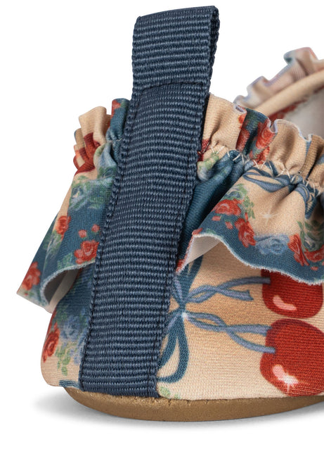 Konges Slojd Waterschoentjes Maya Cherry Bow Blue