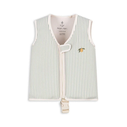 Konges Slojd Zwemvest Tea Stripe Lemon