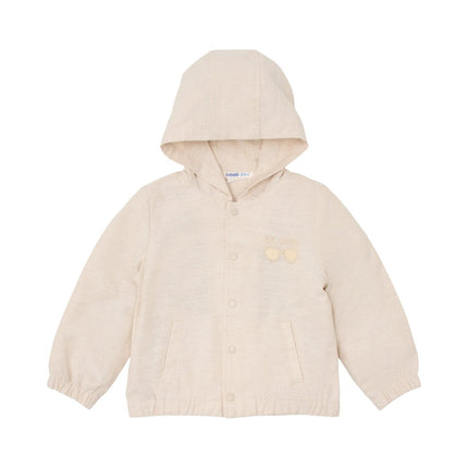 Vest met capuchon Sand koop je bij Babywinkel