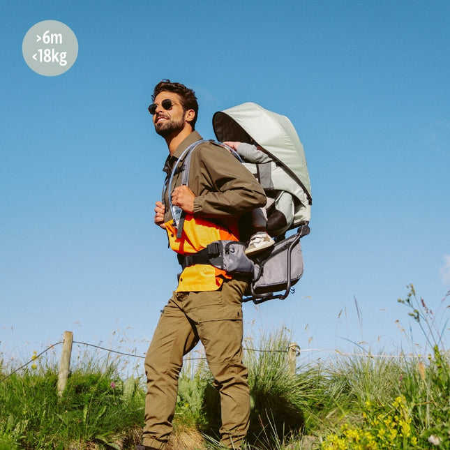 Wandeldraagzak Moov & Hike Green - Babywinkel - 3661276184442