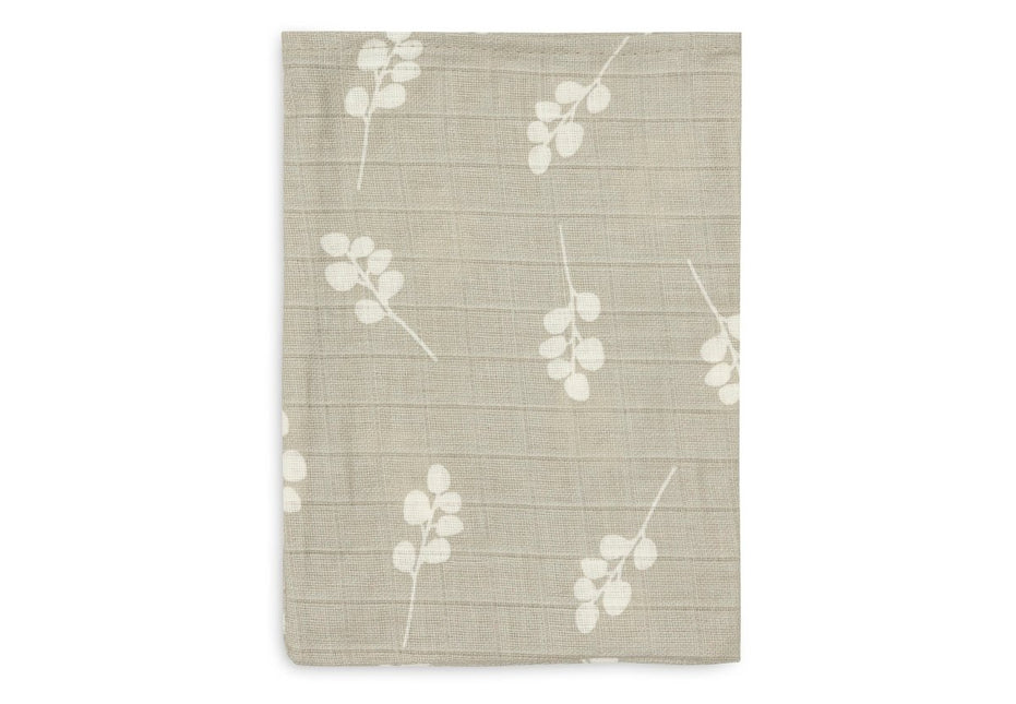 Jollein Washandje Twig Olive Green 3 Stuks Hydrofiel koop je bij Babywinkel