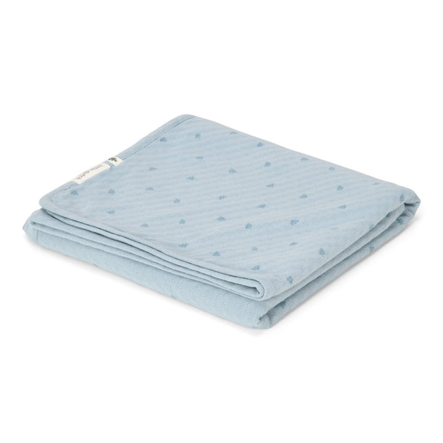 Little Dutch Wiegdeken Pure Denim Blue koop je bij Babywinkel