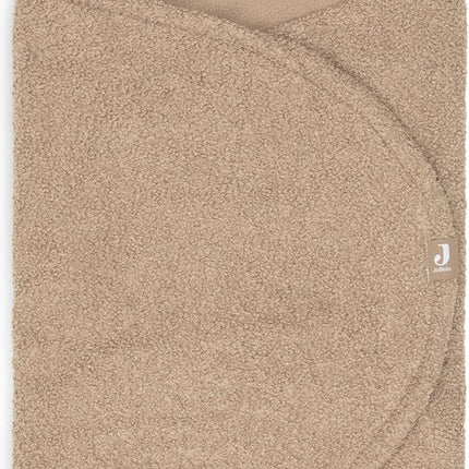 Wikkeldeken Bear Boucle - Biscuit - Babywinkel - 8717329376151
