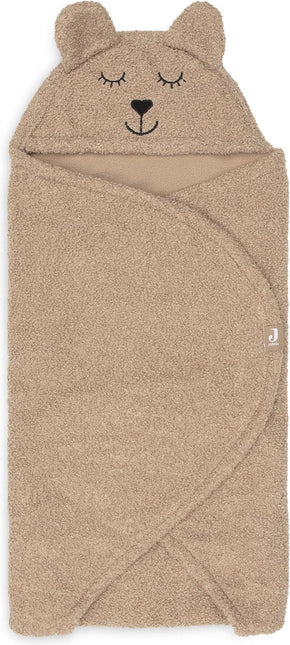 Wikkeldeken Bear Boucle - Biscuit - Babywinkel - 8717329376151