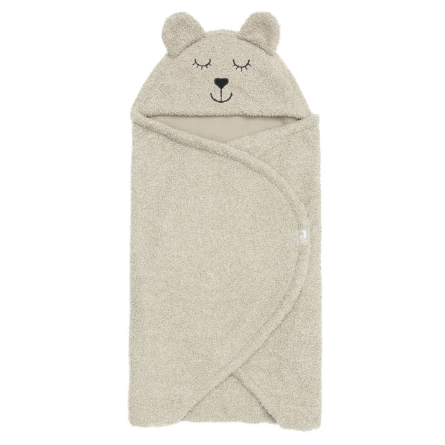 Wikkeldeken Bear Boucle - Olive Green - Babywinkel - 8717329376182