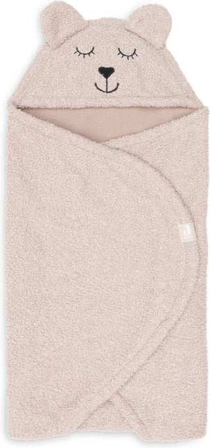 Wikkeldeken Bear Boucle - Wild Rose - Babywinkel - 8717329376175