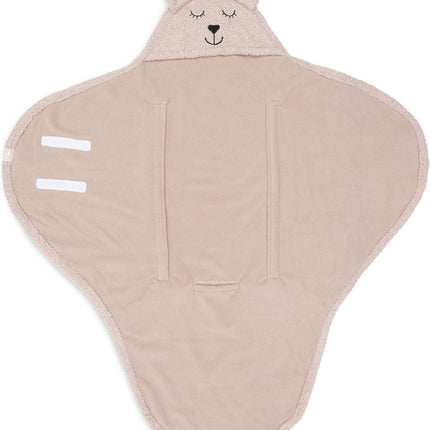 Wikkeldeken Bear Boucle - Wild Rose - Babywinkel - 8717329376175
