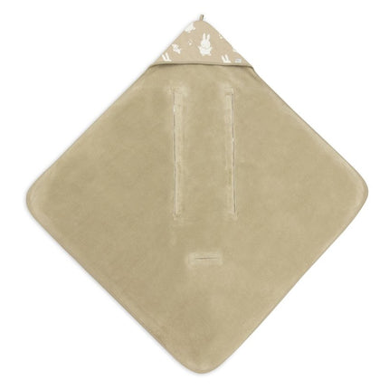 Wikkeldeken Miffy & Snuffy - Olive Green - Babywinkel - 8717329378803