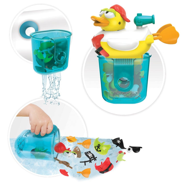 Yookidoo Badspeelgoed Jet Duck Piraat - Yookidoo - Babywinkel - 7290107721707