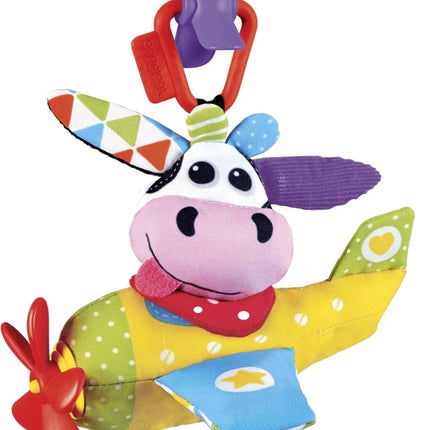Yookidoo Hangspeeltje Vliegtuig Met Koe koop je bij Babywinkel