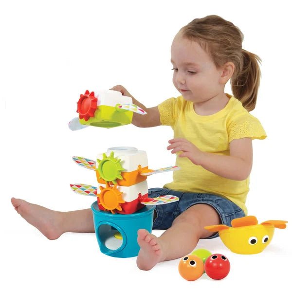 Yookidoo Stapeltoren Tumble Ball koop je bij Babywinkel