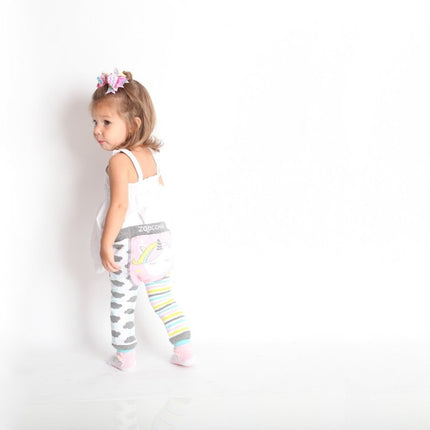 Zoocchini Baby Legging Allie The Alicorn Inclusief Sokjes 12/18mnd - Zoocchini - Babywinkel - 855409006708