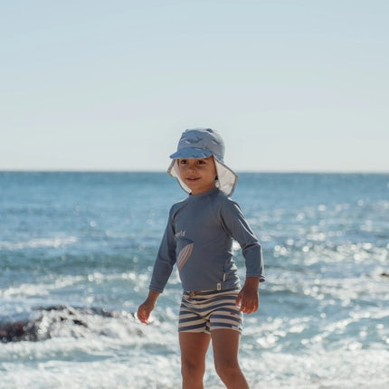 Zwem broek Ocean Blue Stripes koop je bij Babywinkel