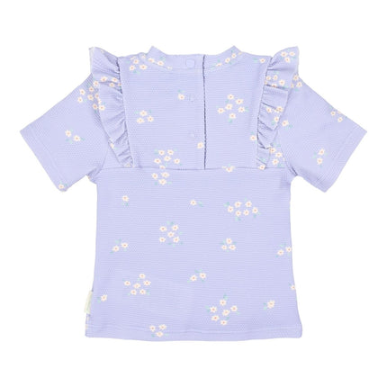 Zwem shirt korte mouwen en broekje Dreamy Lavender koop je bij Babywinkel