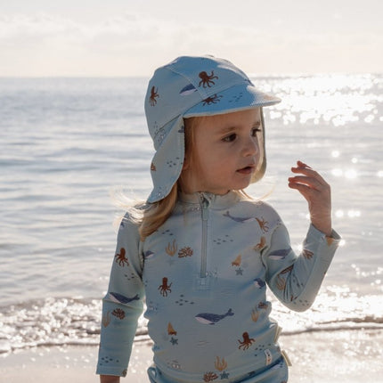 Zwem shirt lange mouwen Ocean Friends koop je bij Babywinkel