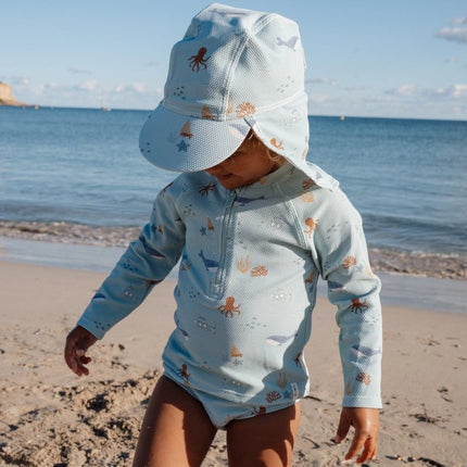 Zwem shirt lange mouwen Ocean Friends koop je bij Babywinkel