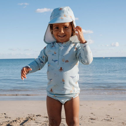 Zwem shirt lange mouwen Ocean Friends koop je bij Babywinkel