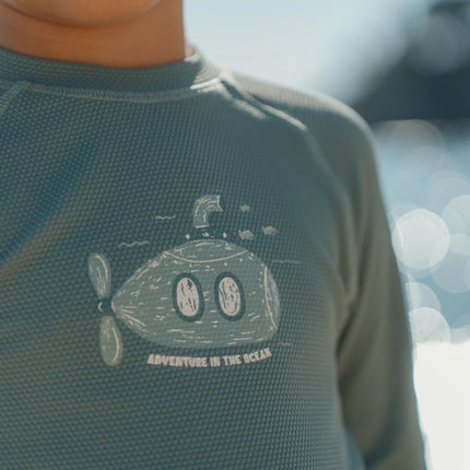 Zwem shirt lange mouwen Ocean Grean koop je bij Babywinkel