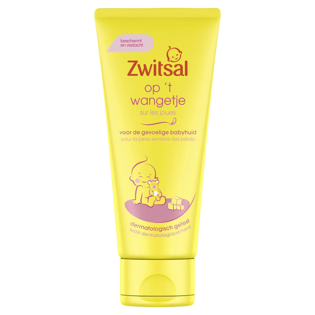 Zwitsal Babycreme Op 'T Wangetje 100ml - Zwitsal - Babywinkel - 8712561632379