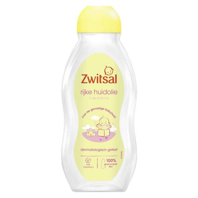 Zwitsal Babyolie 200ml koop je bij Babywinkel