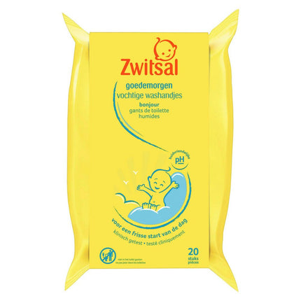 Zwitsal Vochtige Washandjes Goedemorgen - Zwitsal - Babywinkel - 8711700508483