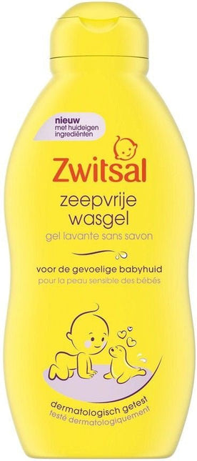 Zwitsal Wasgel Zeepvrij - Zwitsal - Babywinkel - 8720181144479
